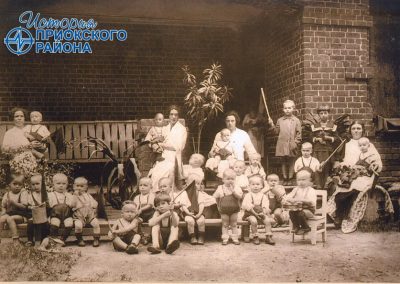 Колония Ляхово Детские ясли при больнице 1930