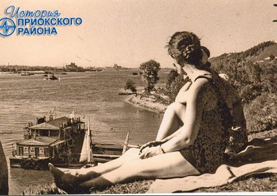Пристань Мыза Фото М. Капитанов 1960